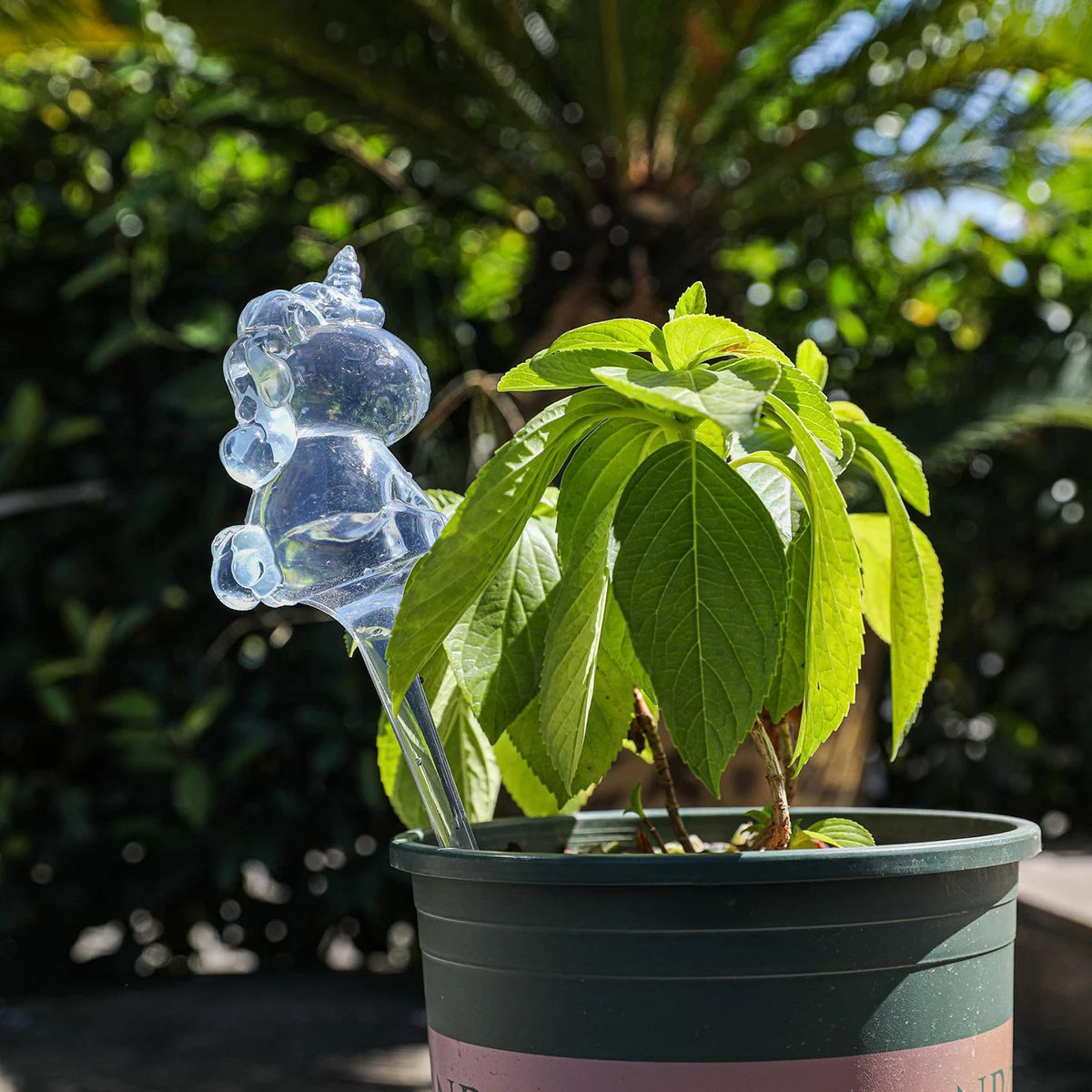 Unicorn-Shaped Self-Watering Globe