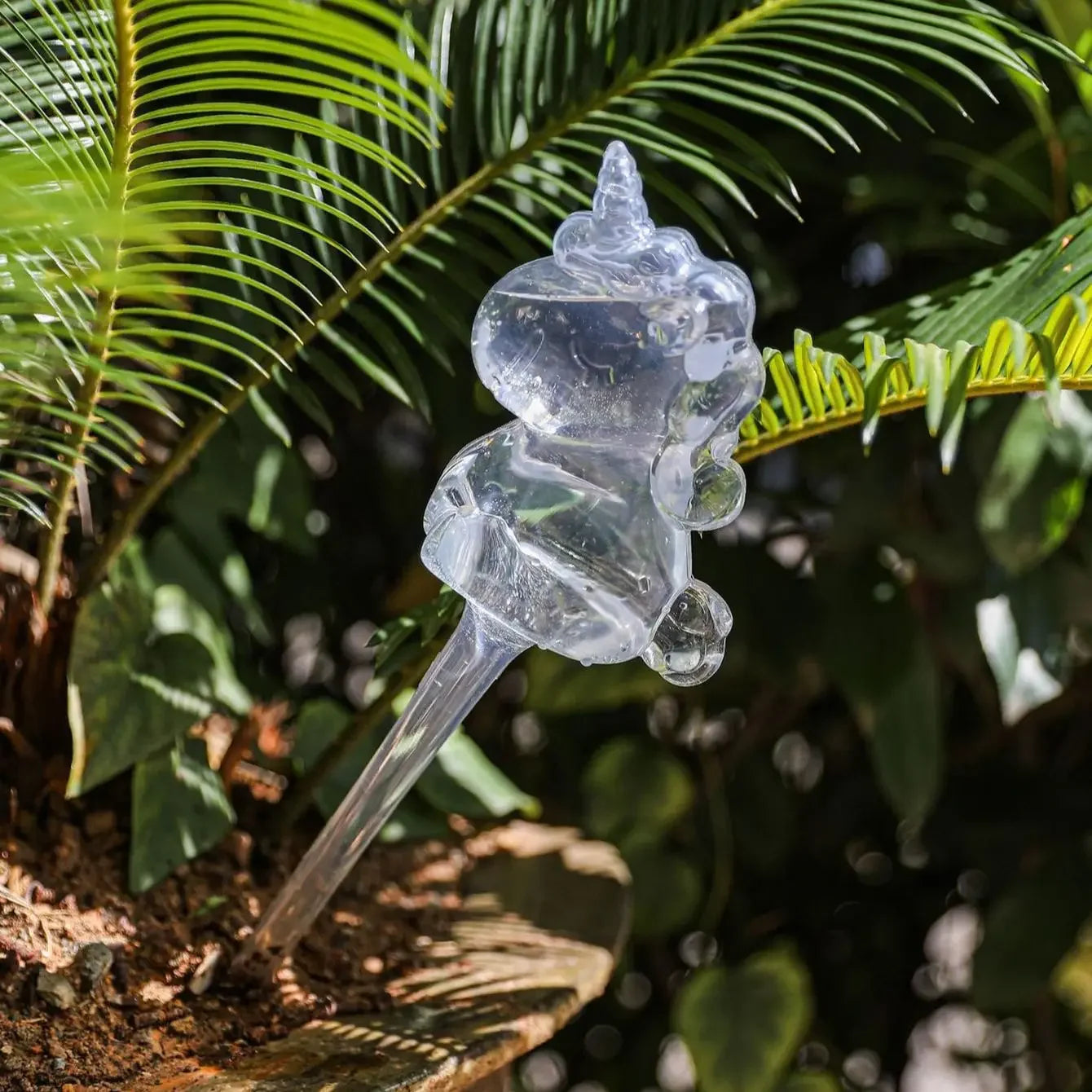 Unicorn-Shaped Self-Watering Globe
