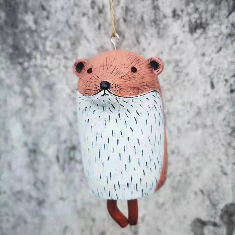 Rustic Animal Wind Chimes