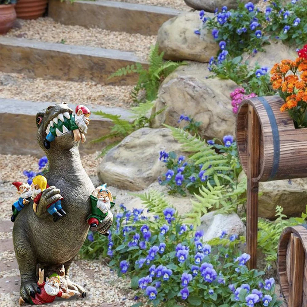 Dinosaur Garden Gnome