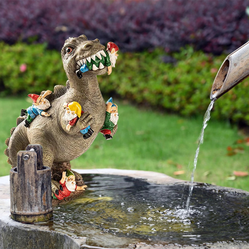 Dinosaur Garden Gnome