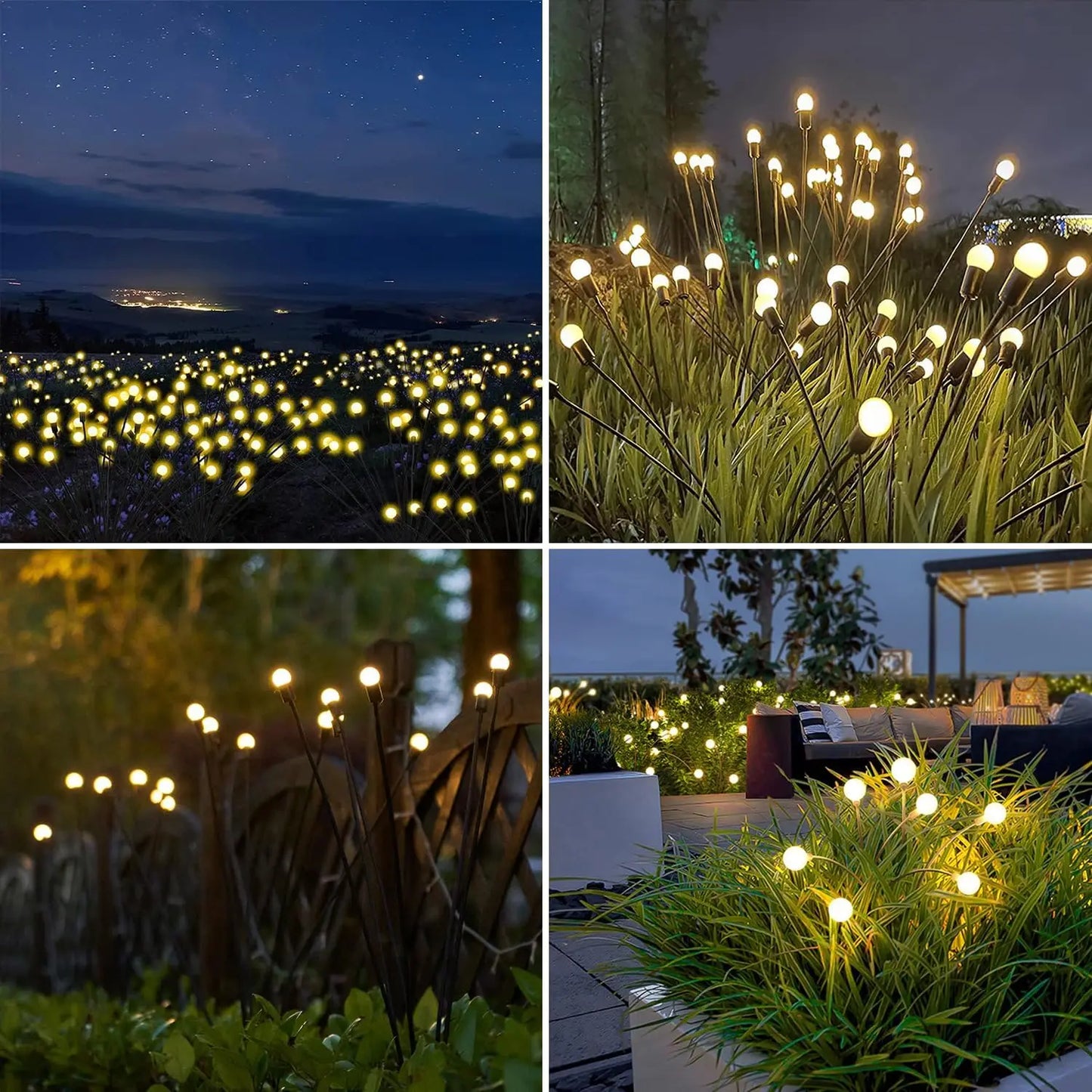 Solar Powered Garden Lights