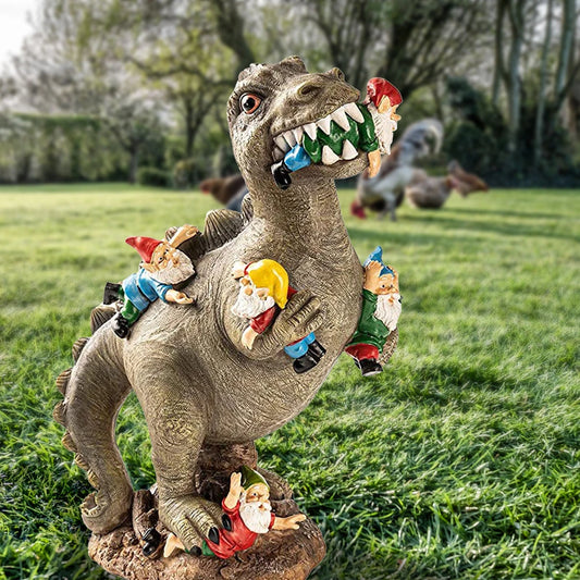 Dinosaur Garden Gnome